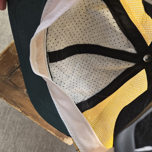 Vintage Ajax Black and Yellow Trucker Hat - Picture 7 of 9